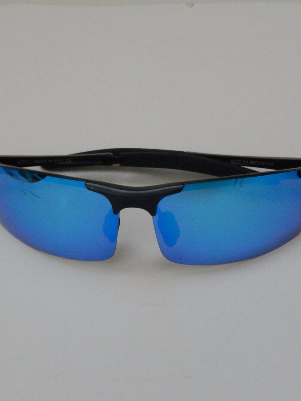 ATTCL 8177 C1 68 Mens Blue Lens Sports Sunglasses